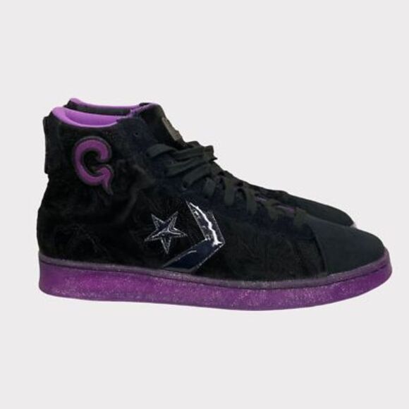 Converse Unisex Joe Freshgoods Pro Sneaker Black Purple High Top M12 W13.5 M New - Picture 1 of 11